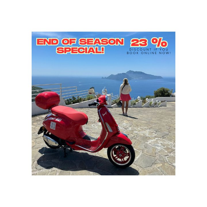 Vespa 125cc Primavera Red