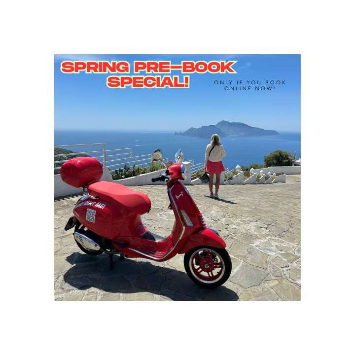 Vespa 125cc Primavera Colore Rosso